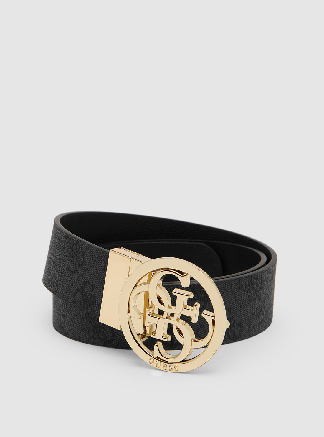 Black logo orlina belt
