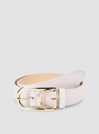 Beige lorelei pant belt