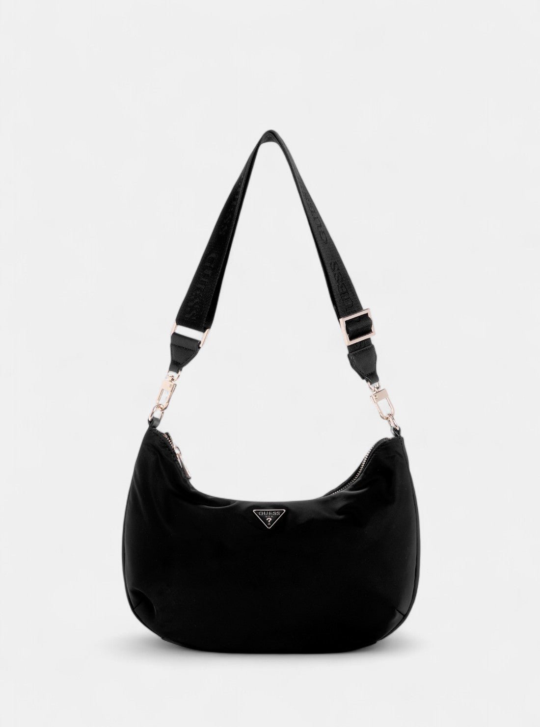 Eco black gemma hobo shoulder bag