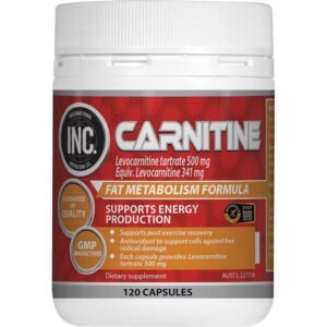 INC Carnitine 120 Capsules