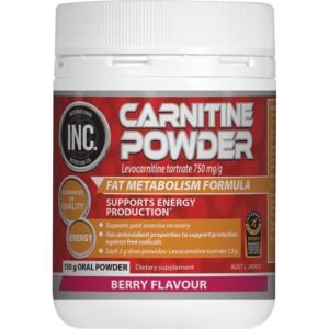 INC Carnitine Powder Berry Flavour 150g