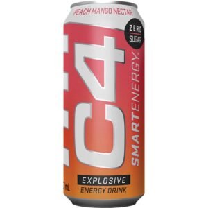 Cellucor C4 Smart Energy Drink Zero Sugar Peach Mango Nectar 473ml