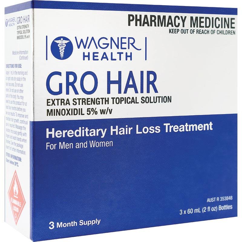 Wagner Gro Hair Extra Strength (3x60ml) 180ml