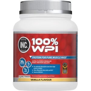 INC 100 WPI Vanilla Flavour 1kg