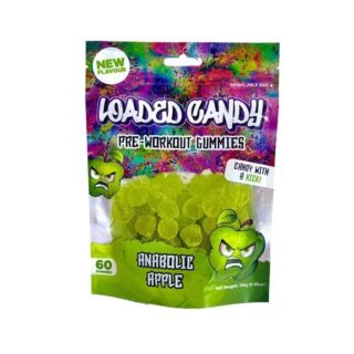 Loaded Candy Pre-Workout Gummies Anabolic Apple