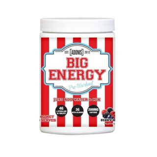 Adonis Gear Big Energy (Pre-Workout) - Berry 414g