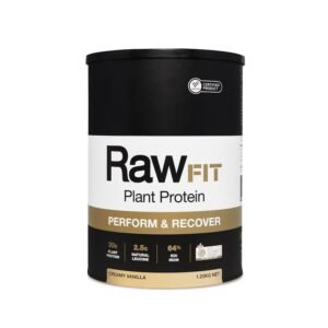 Amazonia RawFIT Plant Protein Perform & Recover Creamy Vanilla 1.25kg ACO One Size