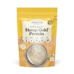 Hemp Foods Australia Organic Hemp Gold Protein Powder 450g Single Unit