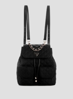 Black giully ii flap backpack