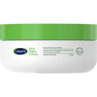 Cetaphil Face Rich Hydrating Night Cream with Hyaluronic Acid 48g