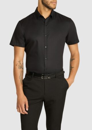 Black London Slim Shirt