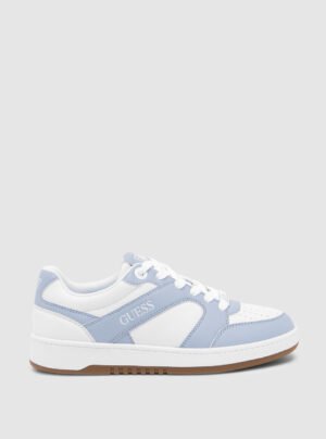 White blue ellies sneakers
