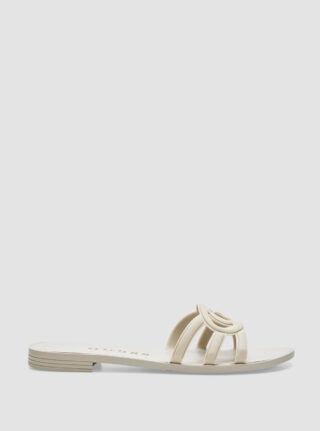 White elyho sandals