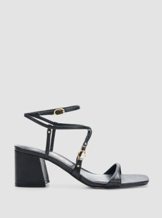 Black galeon sandals