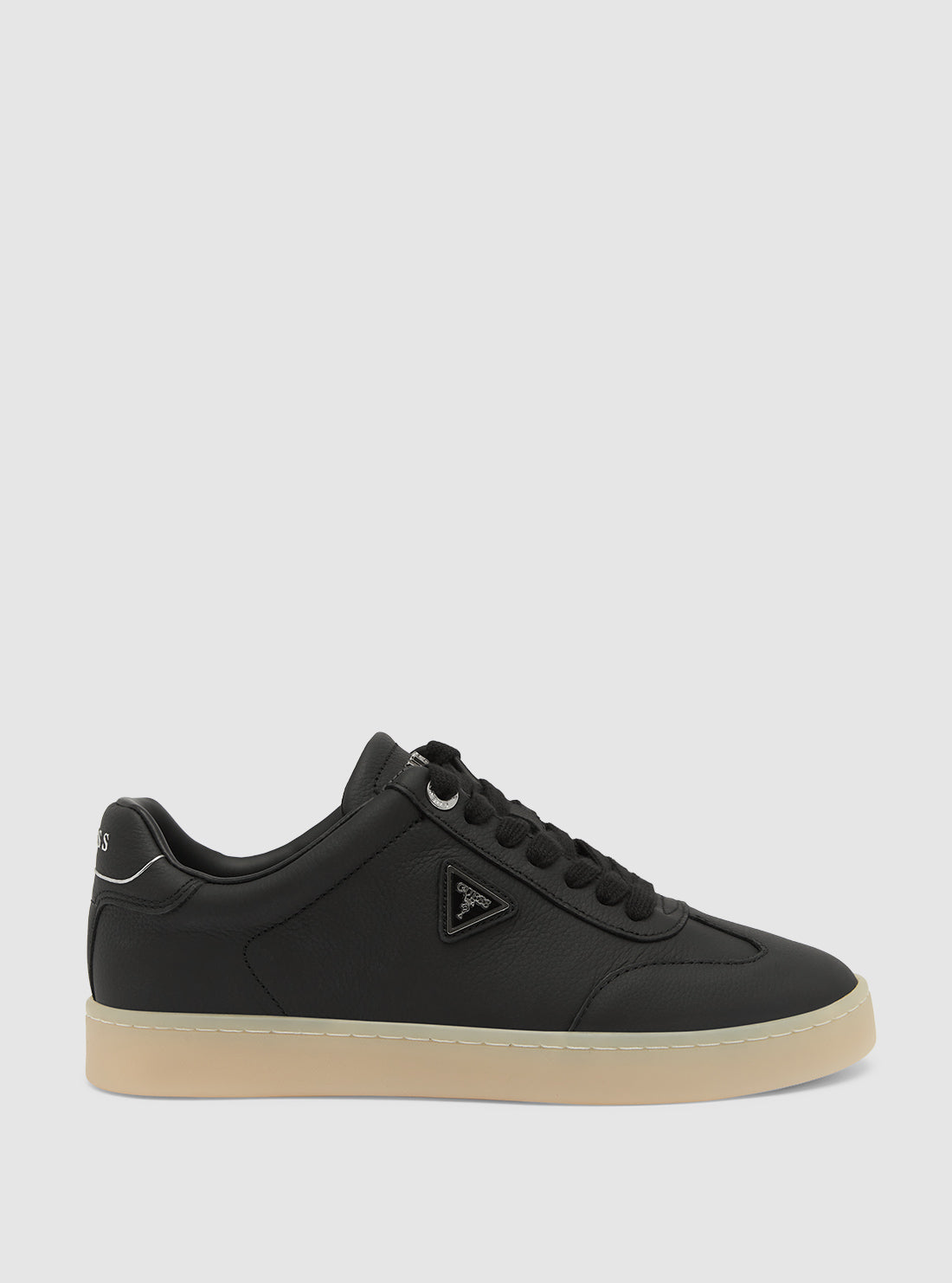 Black jazlie low-top sneakers