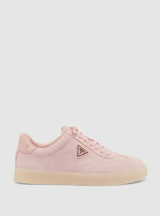 Pink jazlie low-top sneakers