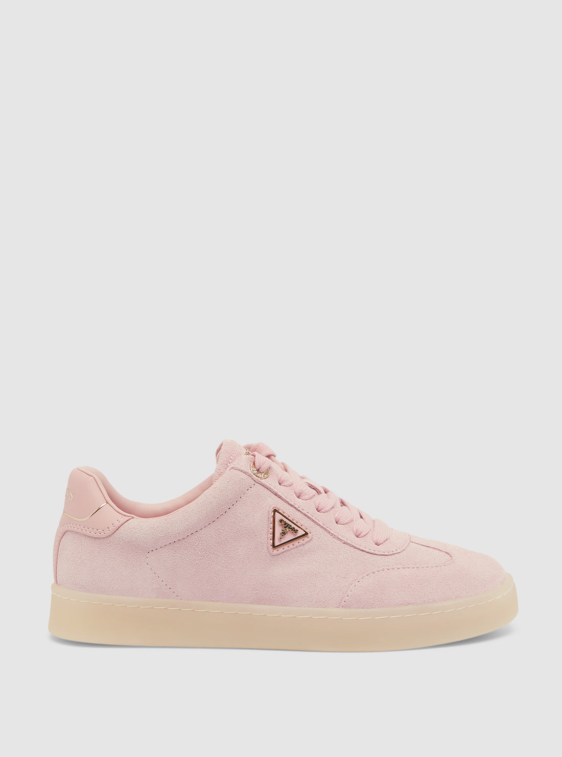 Pink jazlie low-top sneakers