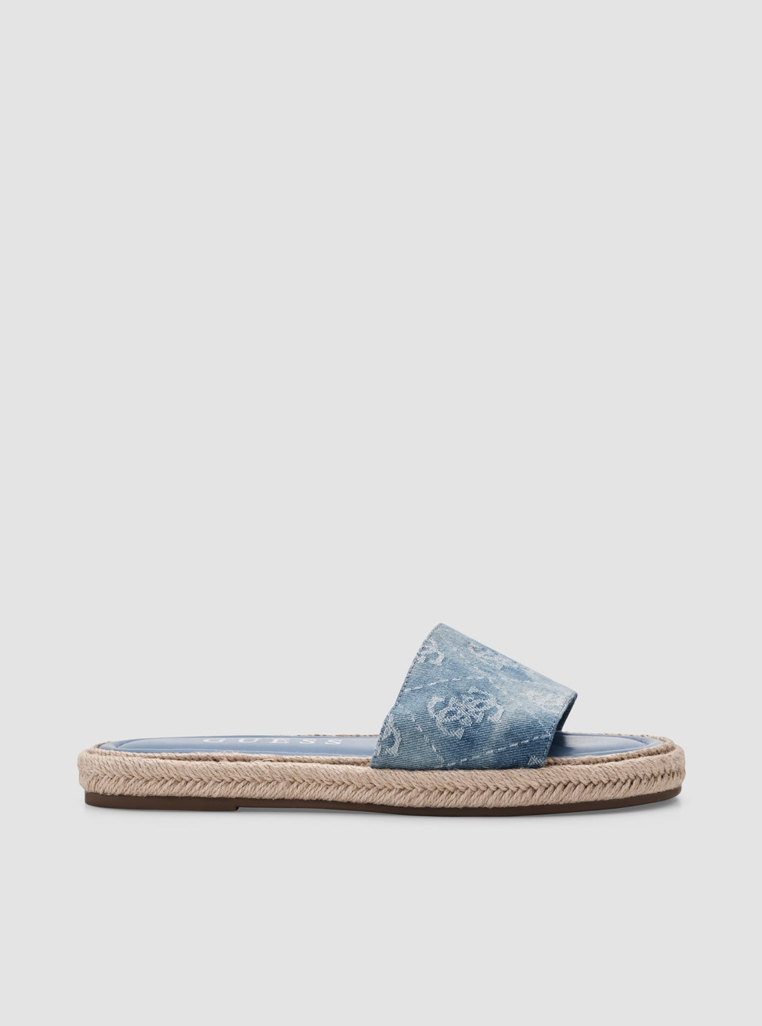 Blue katic denim sandals