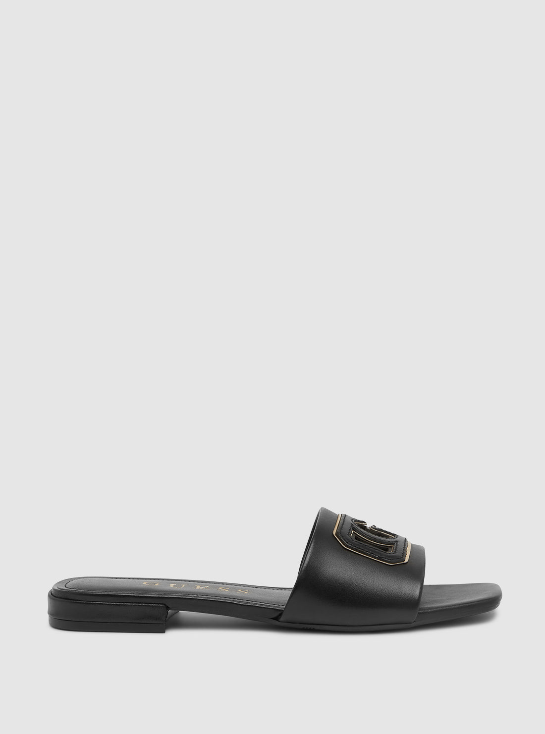 Black tarisha slide sandals