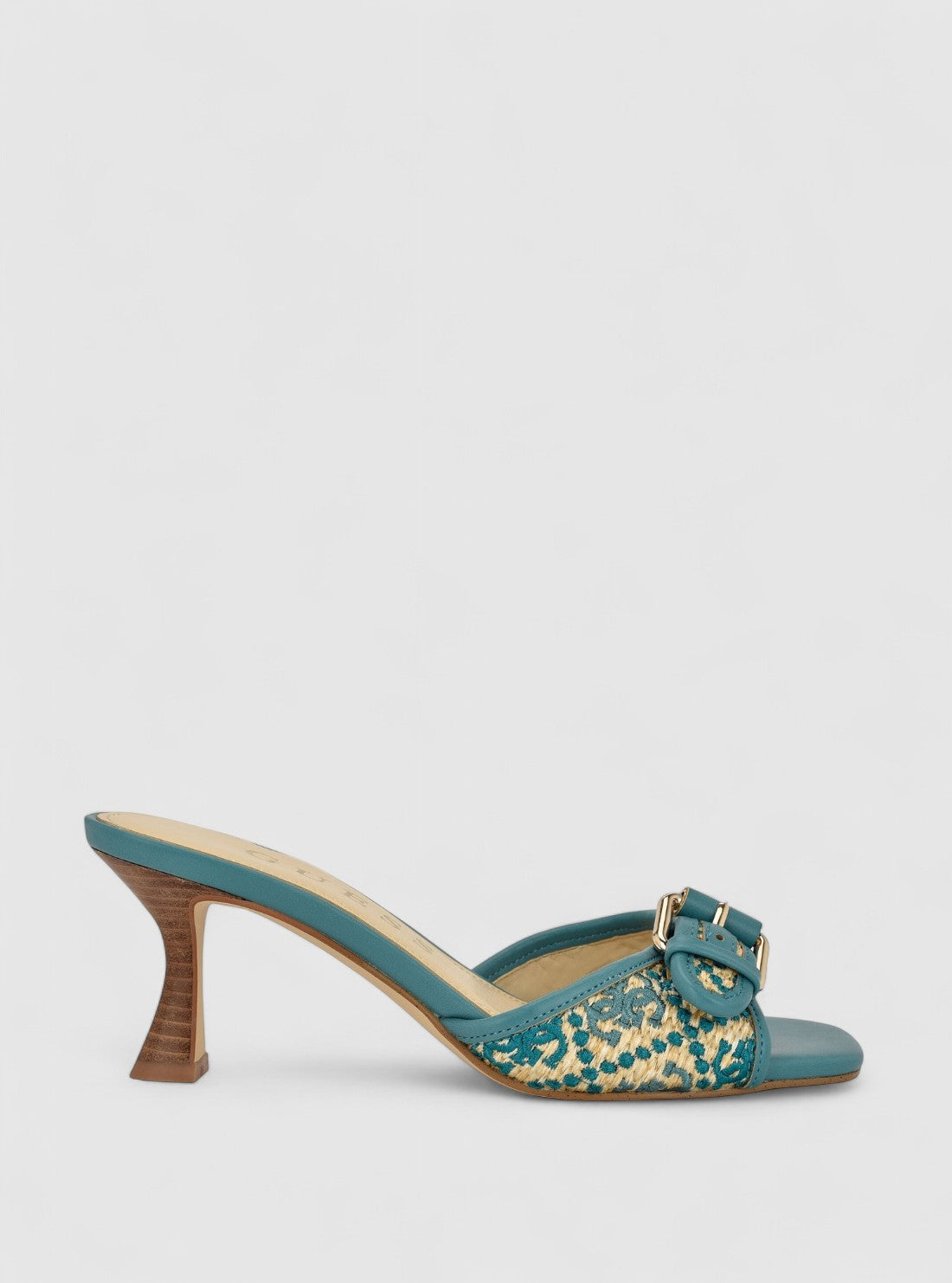 Blue dista heeled sandals
