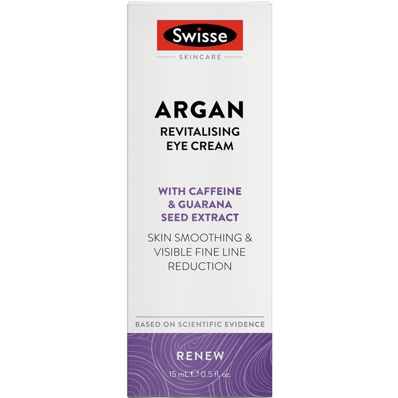 Swisse Skincare Argan Revitalising Eye Cream 15ml