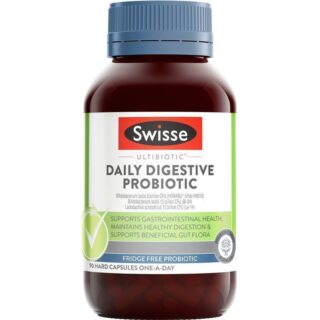 Swisse Ultibiotic Daily Digestive Probiotic 90 Capsules