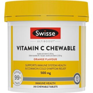 Swisse Vitamin C 500mg 310 Chewable Tablets