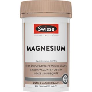 Swisse Ultiboost Magnesium 200 Tablets
