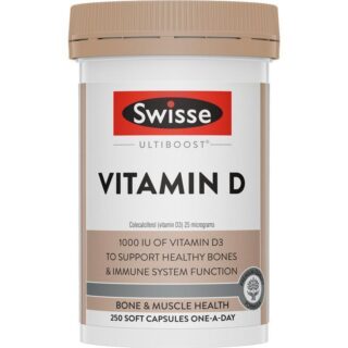 Swisse Vitamin D 250 Capsules