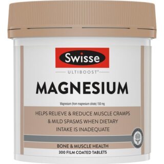Swisse Ultiboost Magnesium 300 Tablets Exclusive Size