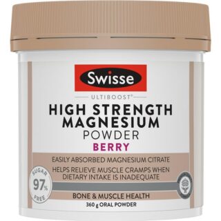 Swisse Ultiboost High Strength Magnesium Powder Berry 360g