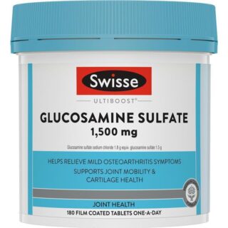 Swisse Glucosamine Sulfate 1500mg 180 Tablets