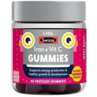 Little Swisse Iron + Vit C Gummies 40 Pack