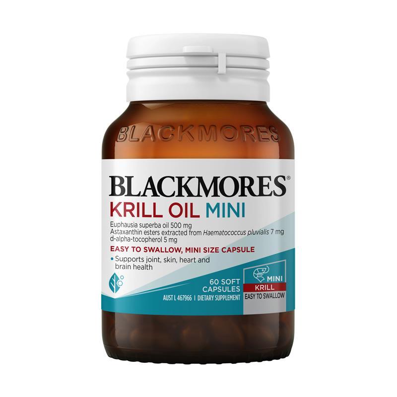 Blackmores Krill Oil Mini 60 Capsules