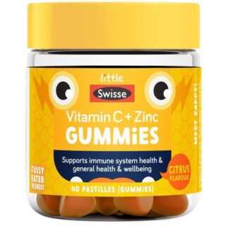 Little Swisse Vitamin C + Zinc Gummies 40 Pack