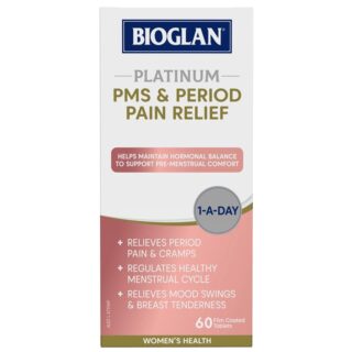 Bioglan Platinum PMS & Period Pain Relief 60 Tablets