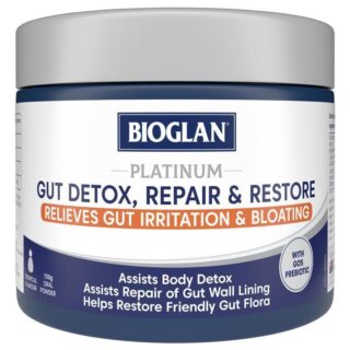 Bioglan Platinum Gut Detox Repair & Restore Powder 150g