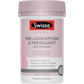 Swisse Ultinatal Pre Conception & Pregnancy 180 Capsules