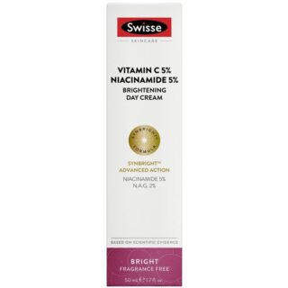 Swisse Skincare Vitamin C 5% Niacinamide 5% Brightening Day Cream 50ml