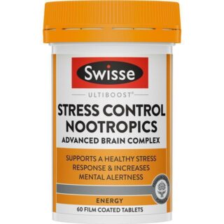 Swisse Ultiboost Stress Control Nootropics 60 Tabs