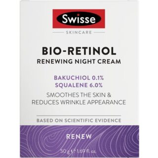 Swisse Skincare Bio Retinol Renewing Night Cream 50g