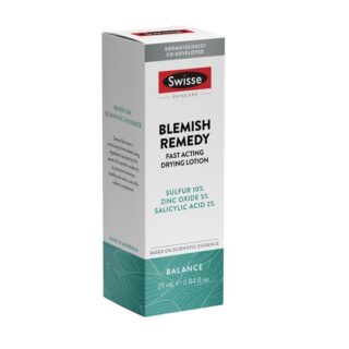Swisse Skincare Blemish Remedy Fast-Acting Drying Lotion 25ml