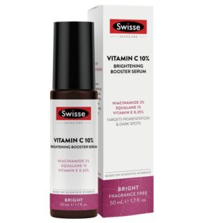 Swisse Skincare Vitamin C 10% Brightening Booster Serum 50ml