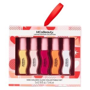 McoBeauty Mini Golden Glow Lip Oil XMAS Giftset 2025