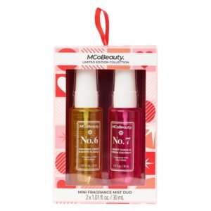 McoBeauty Holiday Collection Mini Body Mist Duo Set No.6 & No 7