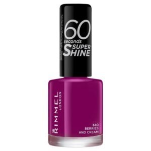 Rimmel 60 Seconds Nail Polish Super Shine Berries & Cream