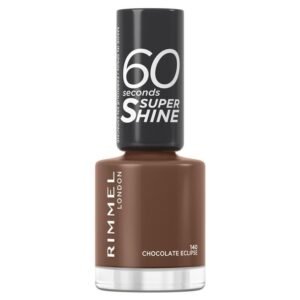 Rimmel 60 Seconds Nail Polish 140 Chocolate Eclipse