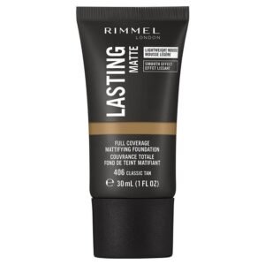 Rimmel Lasting Matte Foundation 406 Classic Tan