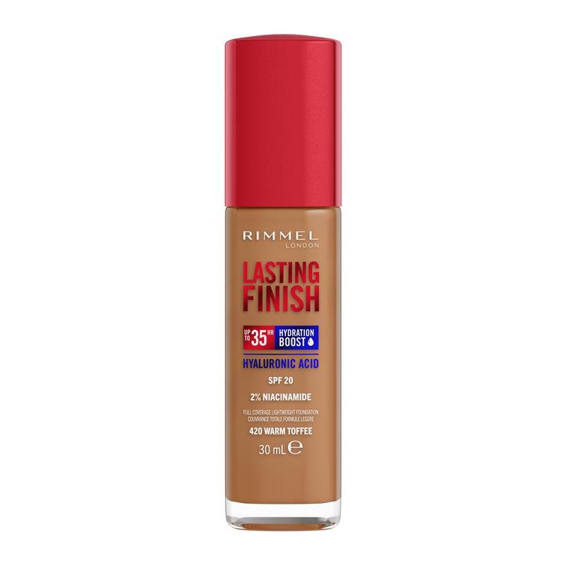 Rimmel Lasting Finish 35HR Foundation 420 Warm Toffee