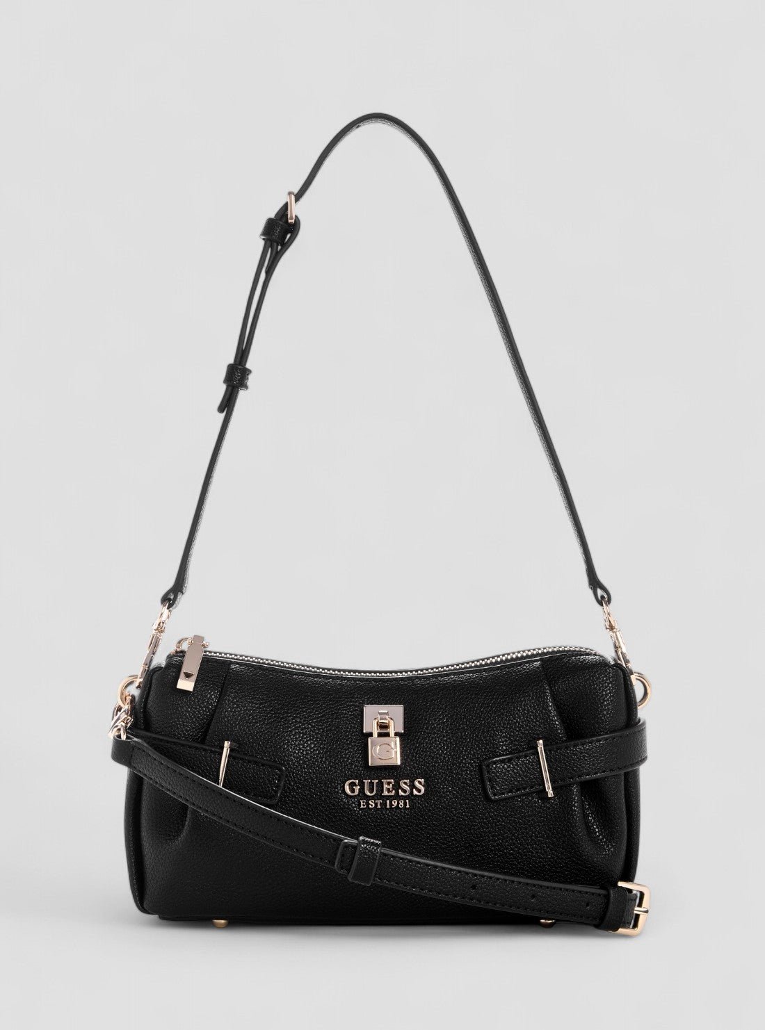 Black yesba mini top zip bag